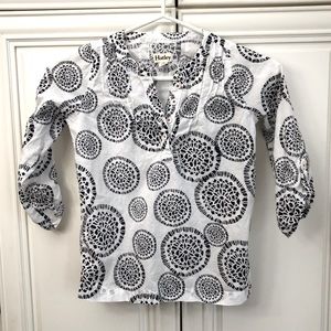 Hatley girls l/s blouse